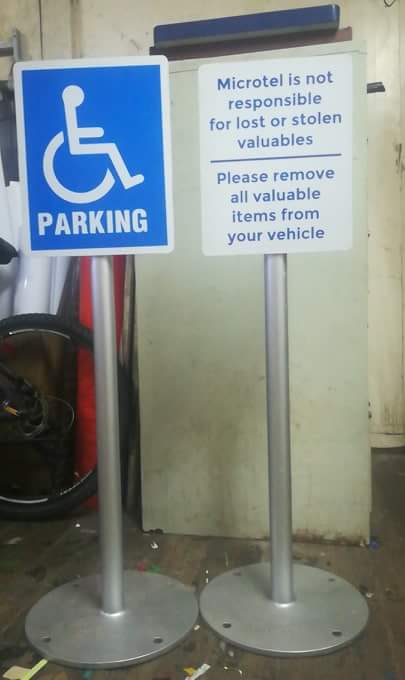 2.parking sign maker-directional sign
